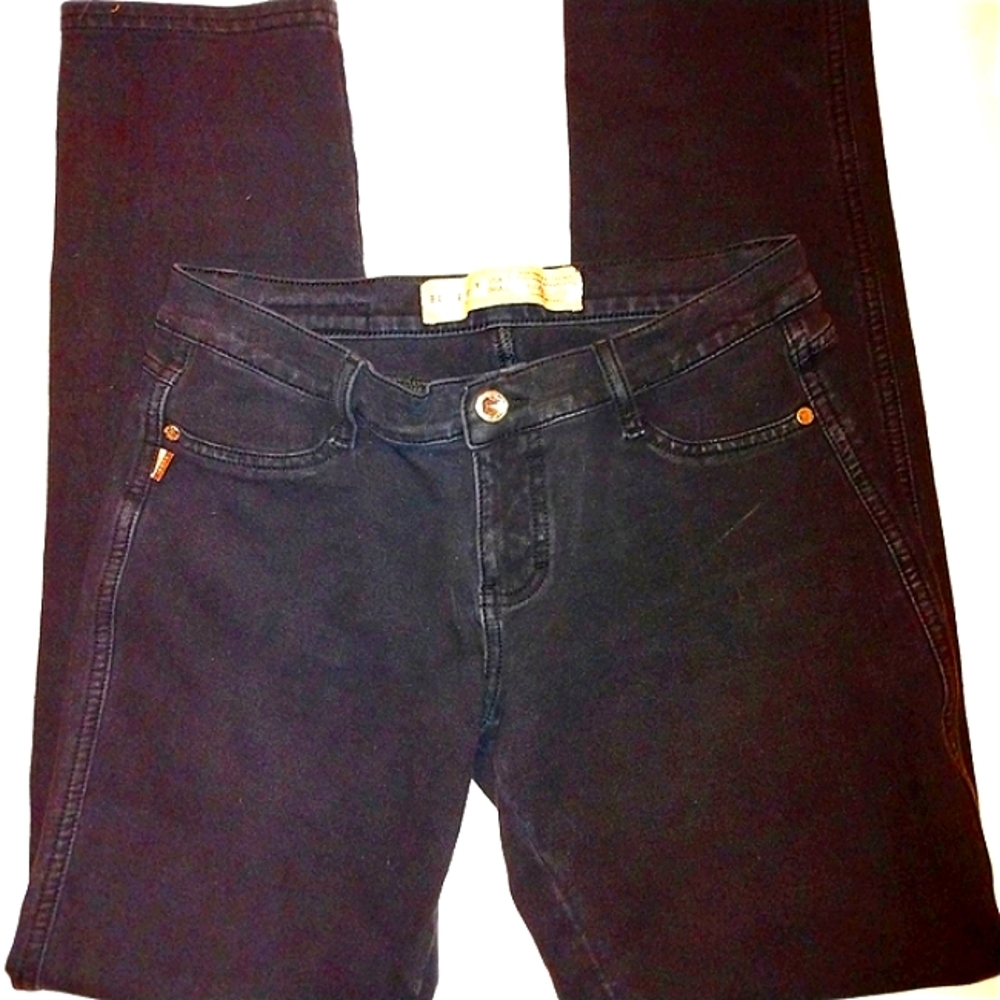 BEVERLY JEANS -NWOT Black Stretch Size 7L